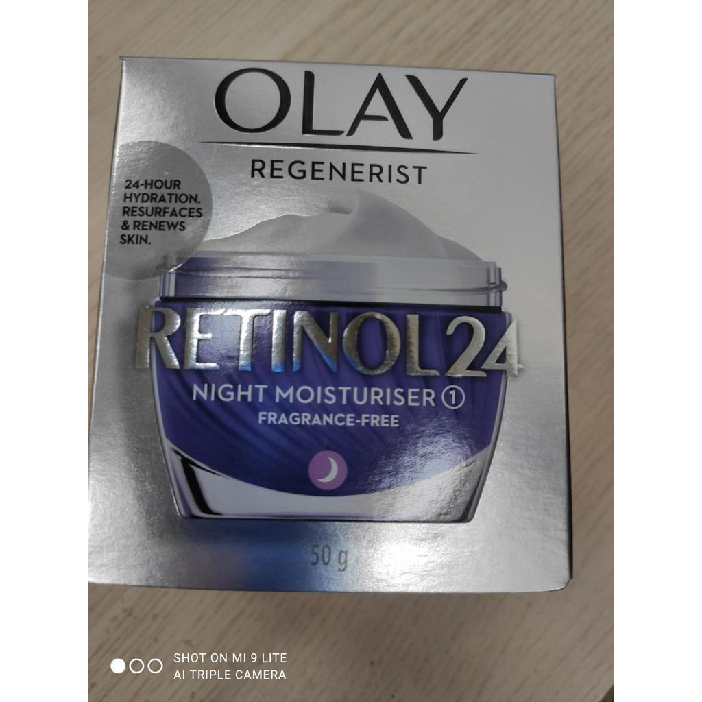 Kem Dưỡng Ẩm Ngăn Ngừa Lão Hóa Olay Regenerist Chứa Chiết Xuất Retinol24 50gr