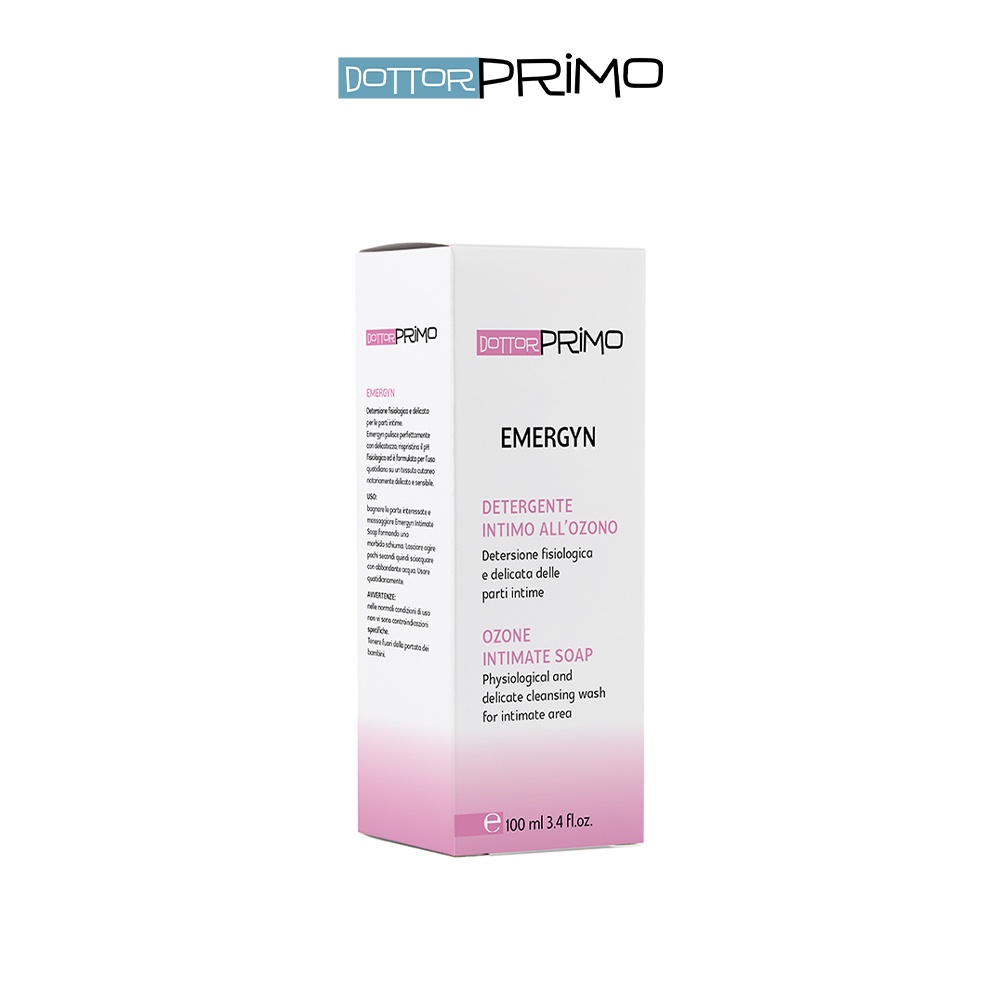 Dung dịch vệ sinh phụ nữ DottorPrimo Emergyn 100ml giúp làm sạch ngăn nấm ngứa và cân bằng PH cho người viêm phụ khoa