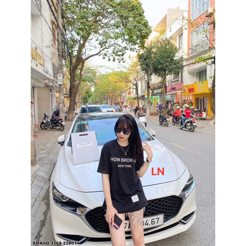 [ GIÁ RẺ ] Áo Phông 2 Vạch Sau Lưng .Áo thun nam nữ chất cotton from rộng Unisex