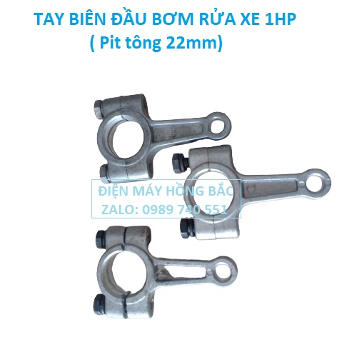 01 tay biên đầu bơm rửa xe cô doa 1 HP