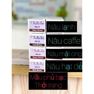Thuốc nhuộm TNT màu thời trang ko tẩy 100ml