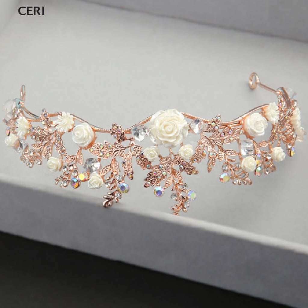 Vương Miện Cài Tóc Đính Pha Lê Sang Trọng