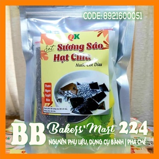Set combo nguyên liệu sương sáo hạt chia qk