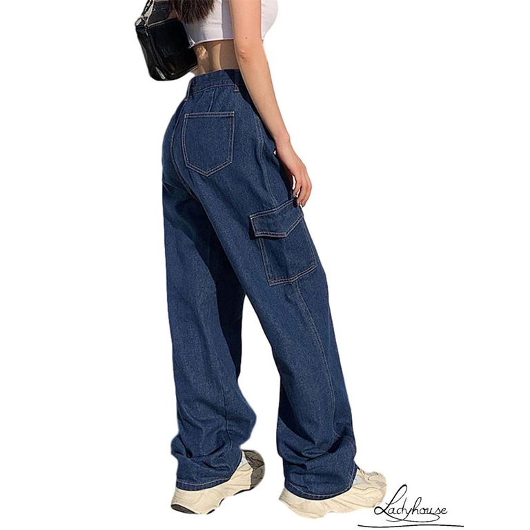 Quần Dài Ống Đứng Màu Sắc Trơn Thời Trang Mùa Hè Cho Nữ