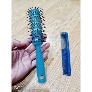 lược bán nguyệt sấy tạo kiểu chuyên nghiệp (loại chịu nhiệt )tặng 1 lược chải