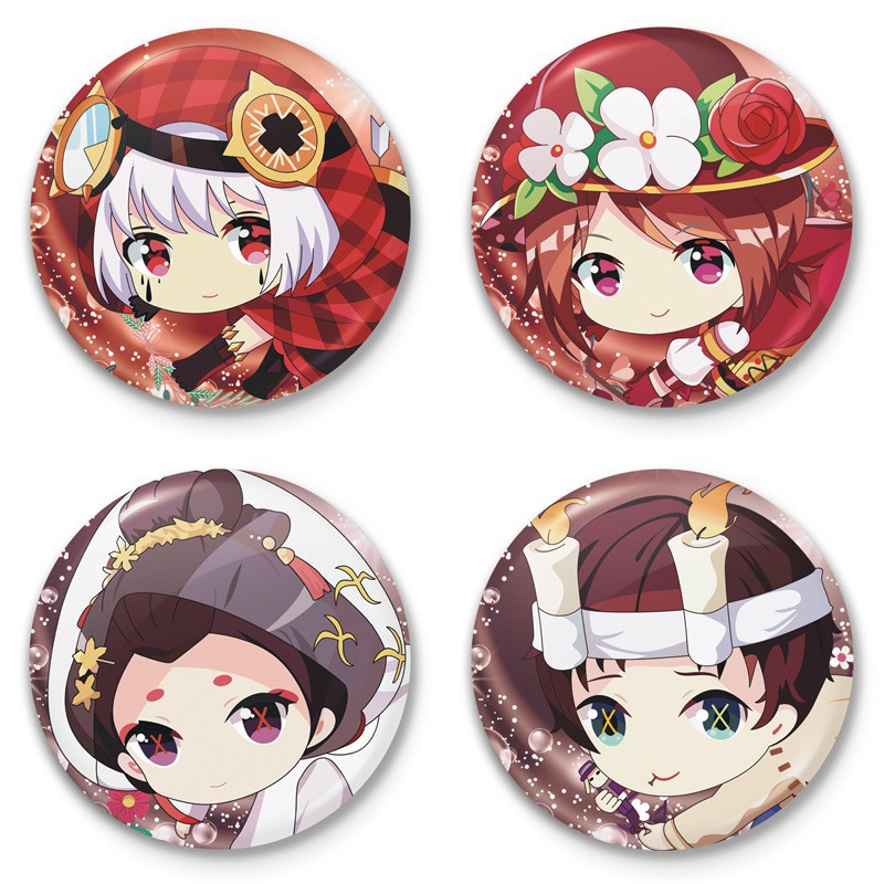 Huy hiệu cài áo in hình Identity V Nhân cách thứ năm game chibi m02