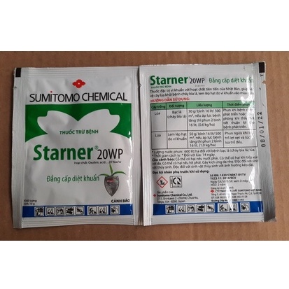 Starner 20WP- thuốc trị cháy lá, thối nhũn