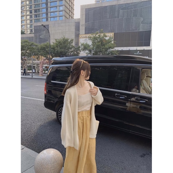 Áo khoác cardigan len