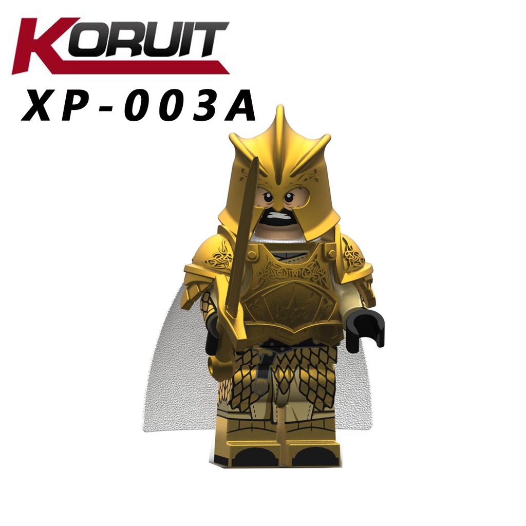 Minifigures Các Nhân Vật Trong Seri Phim Game Of Thrones Phiên Bản Mạ Vàng KT1001 XP001 XP002 XP003