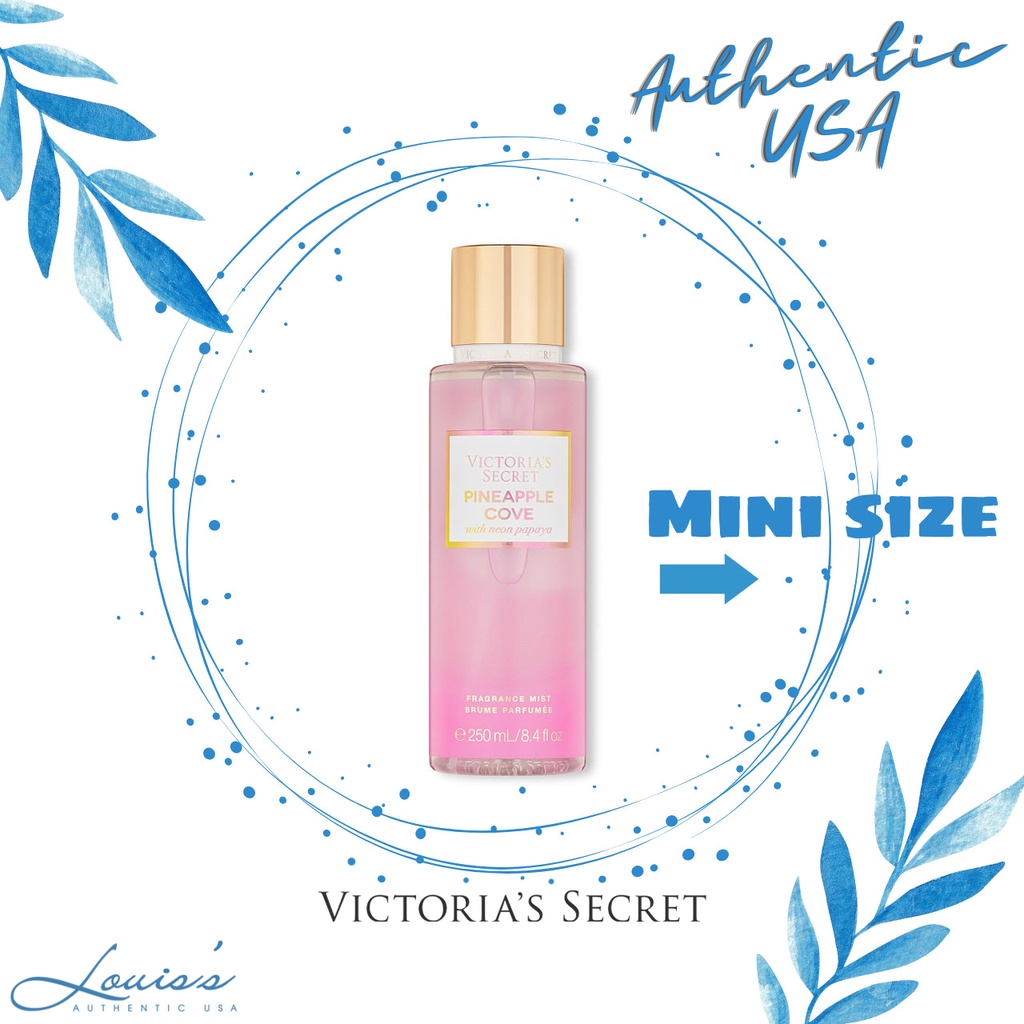 Body mist PINEAPPLE COVE (Trái cây, tươi mát) - Xịt thơm toàn thân Victoria's Secret Mỹ