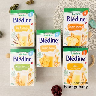 Bột Pha Sữa Bledine Pháp 400gam - Bột Lắc Sữa Bledina (Mẫu Mới, Date 2023) Mama Baby VN