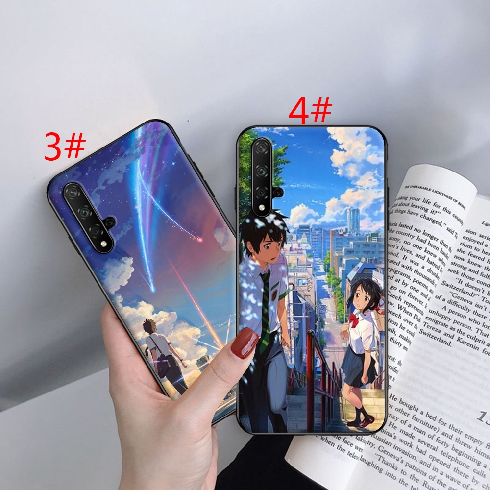 Ốp Điện Thoại Tpu Dẻo Họa Tiết Hoạt Hình Your Name Dễ Thương Cho Huawei Nova 2 Lite 2i 3i 5 5i 5t