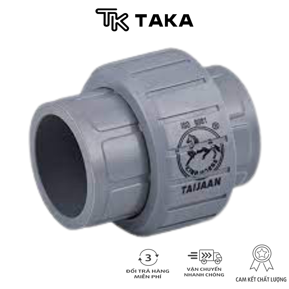 Zắc co pvc ống nước rắc co nối ống nước hàng taijaan bền đẹp từ phi 21 27 34 42 48 60