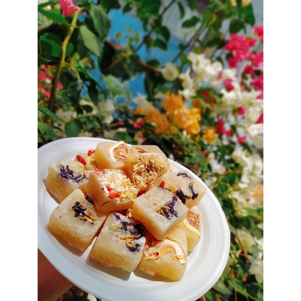 Trà đường phèn mật ong các vị 500 gram Tinh Hoa Trà Thảo Mộc Món Qùa Từ Thiên Nhiên