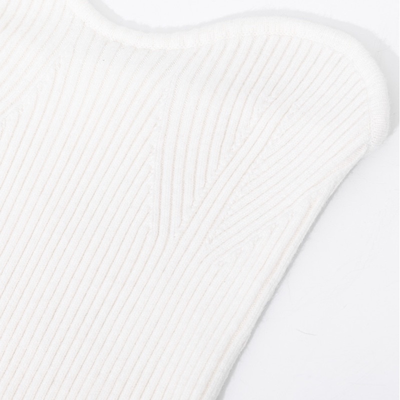 Áo len cardigan croptop tặng kèm quây len trắng tingoan WAY 2 SEXY CARIGAN/WH