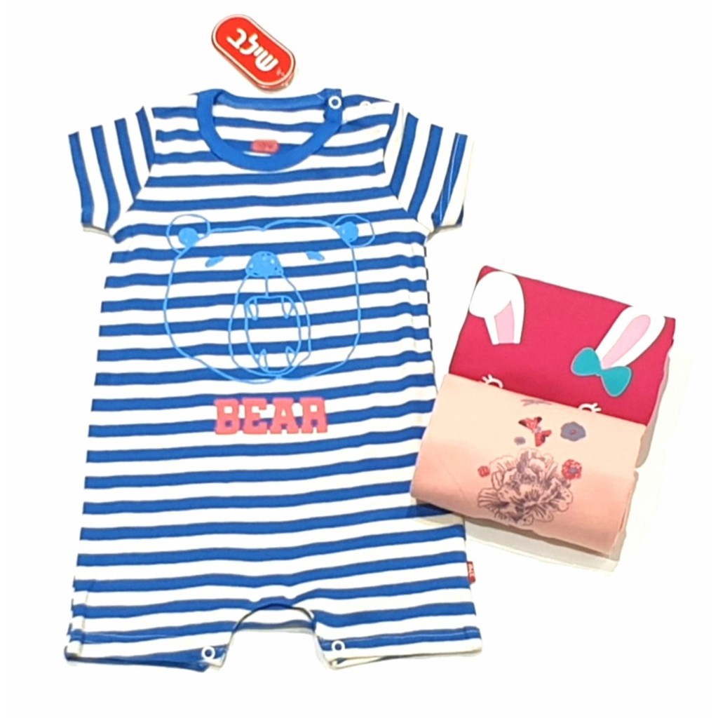 Romper body đùi hãng Muji xuất dư chất liệu cotton siêu mềm mịn cho bé từ 3 tháng đến 24 tháng