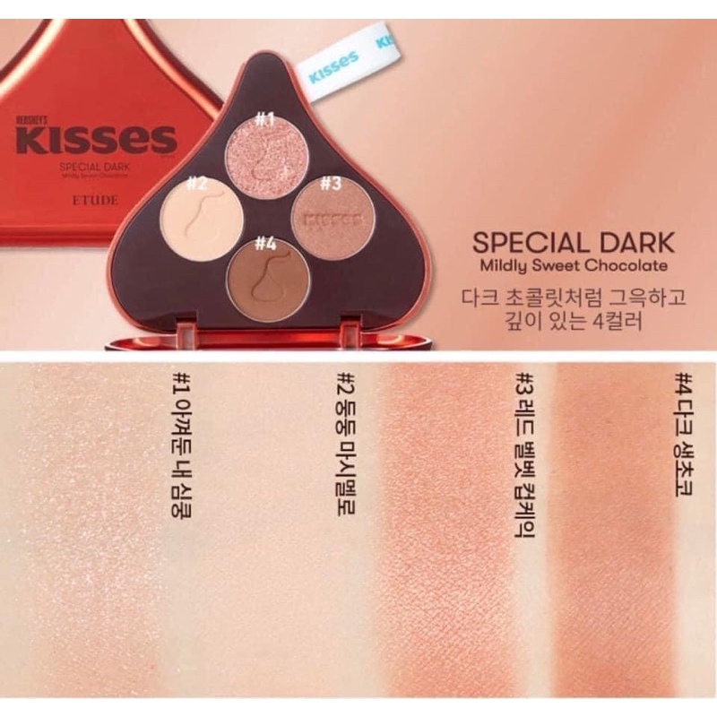 Bảng phấn mắt etude House x hershey kisses | BigBuy360 - bigbuy360.vn