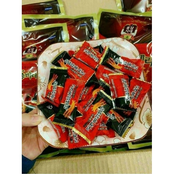 Kẹo hồng sâm dẻo Hàn Quốc 200g
