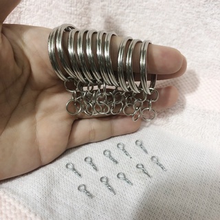 10 Khoen Móc Khoá,handmade( làm đất sét DIY )