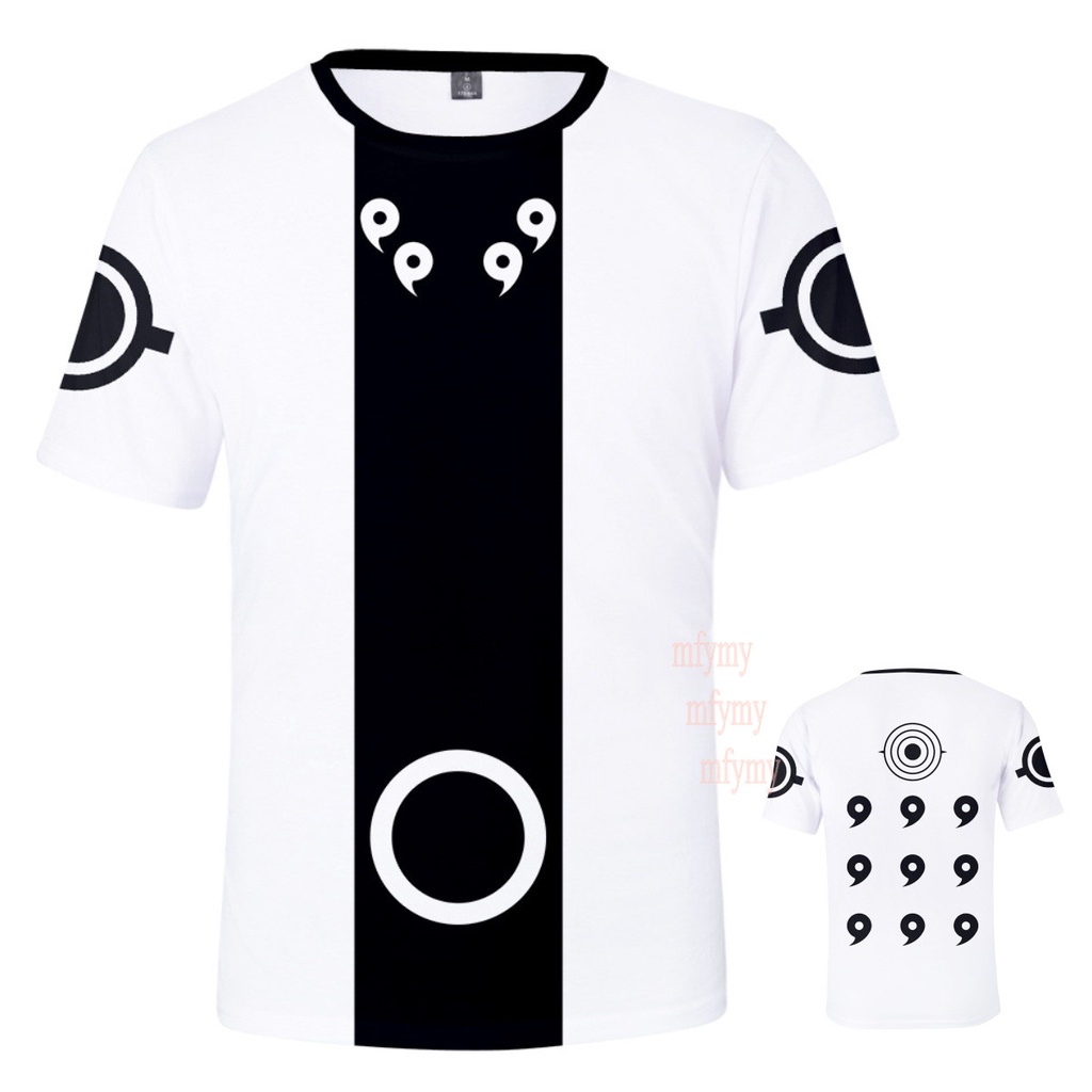 Áo Thun Ngắn Tay Hóa Trang Nhân Vật Anime Naruto Cho Bé Trai/Bé Gái