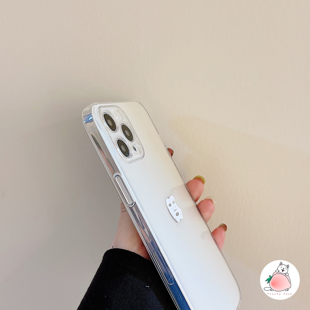Ốp điện thoại TPU mềm trong suốt hình mặt nạ cho iPhone 13 12 11 Pro Max Xr Xs X 7 8 Plus Se2020 13mini