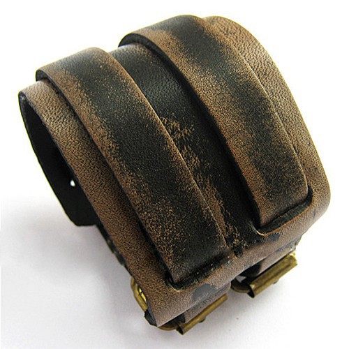 Vòng tay 2 sợi phong cách Vintage cho nam