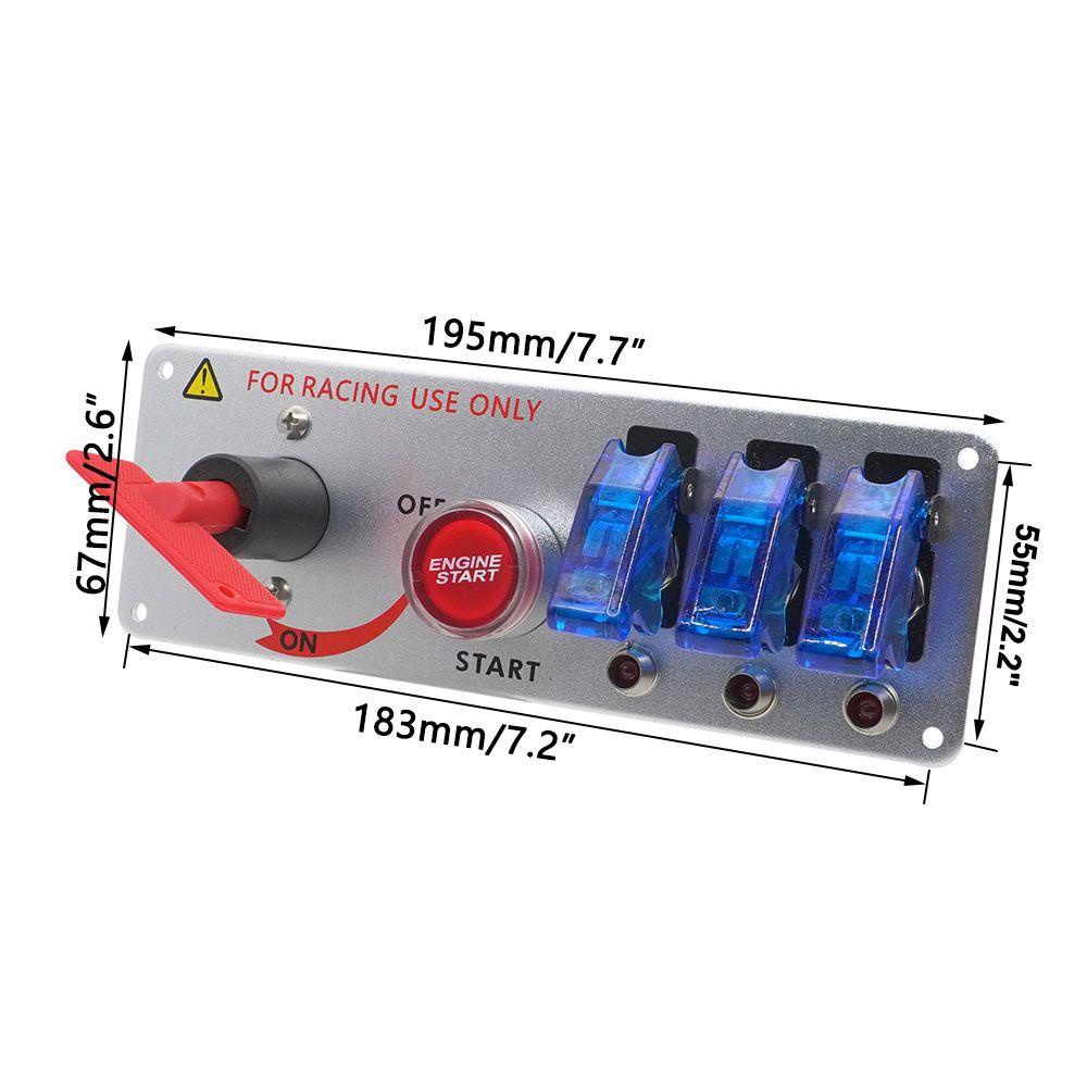 Bộ Nút Công Tắc Đánh Lửa Điện 12V Kat1 Chuyên Dụng Cho Xe Hơi