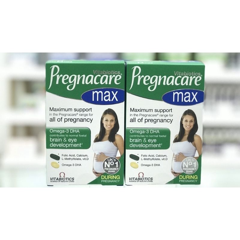 vitamin bà bầu pregnacare max hộp 84 viên
