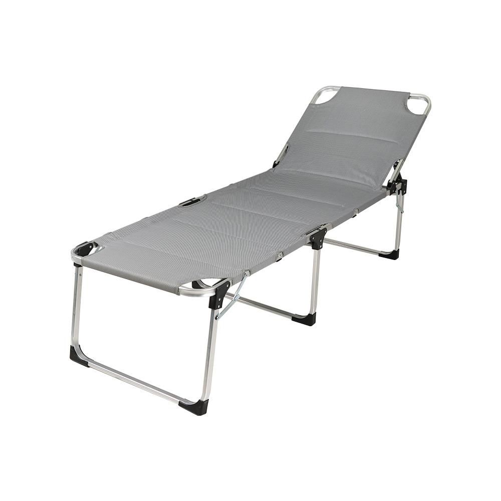 Homebase SPRING Ghế dài làm giường SUNSHINE bằng nhôm W71xD213.5xH45cm màu xám
