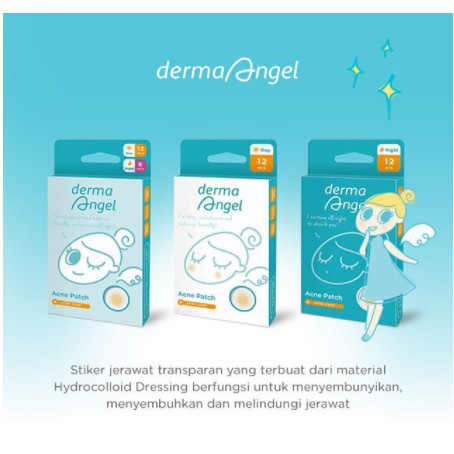 Miếng Dán Trị Mụn Derma ANGEL | Hỗn Hợp Ban Ngày