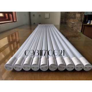 Bộ 10 Bóng Đèn Led Tuýp Thủy Tinh 22W 1,2m, (Ánh Sáng Trắng) không kèm máng đèn