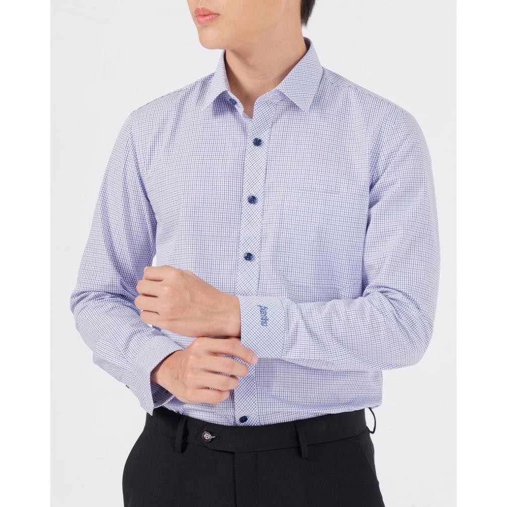Áo Sơ Mi Nam Dài Tay Công Sở BLENTINO BCV02 Free Size 50k-80kg