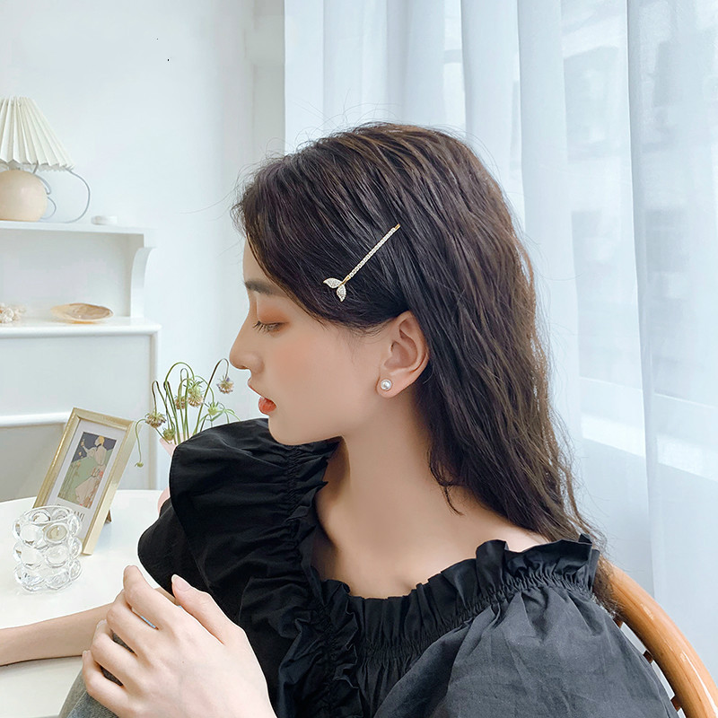 Kẹp Tóc Đính Đá Phong Cách Hàn Quốc Cho Nữ