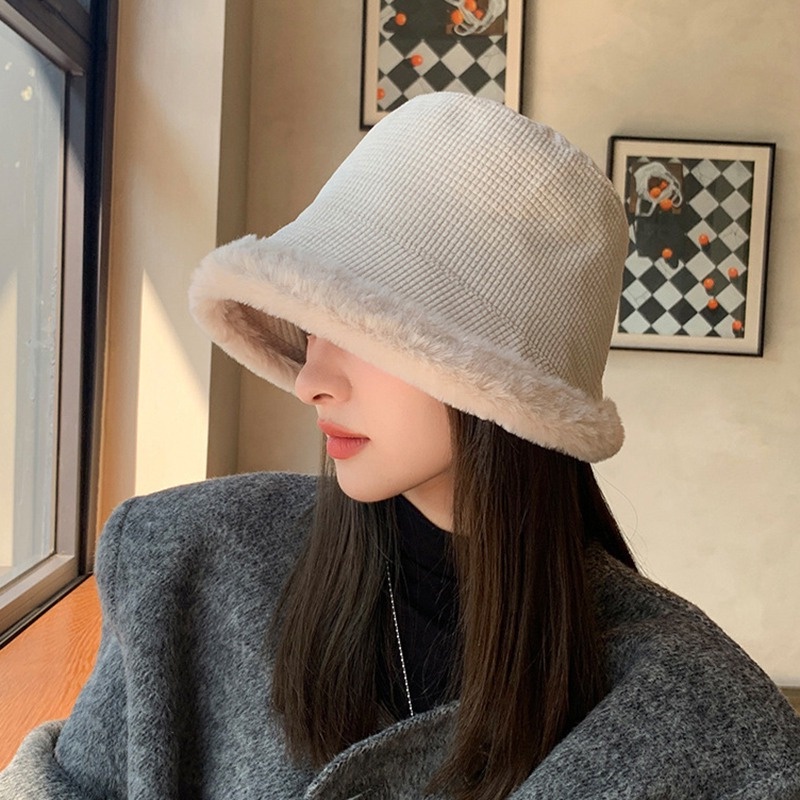 Nón Tai Bèo Dày Dặn Màu Sắc Dễ Phối Đồ Phong Cách Hàn Quốc