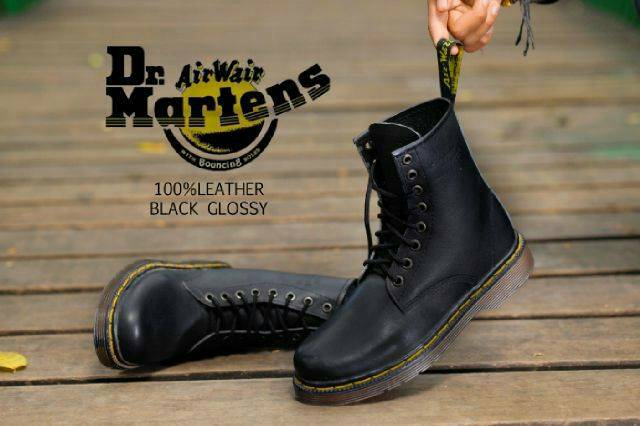 Giày Bốt Da Dr.martens 100% Chính Hãng Thời Trang Cho Nam