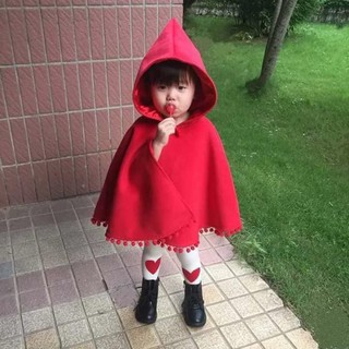 Áo choàng đỏ cho bé