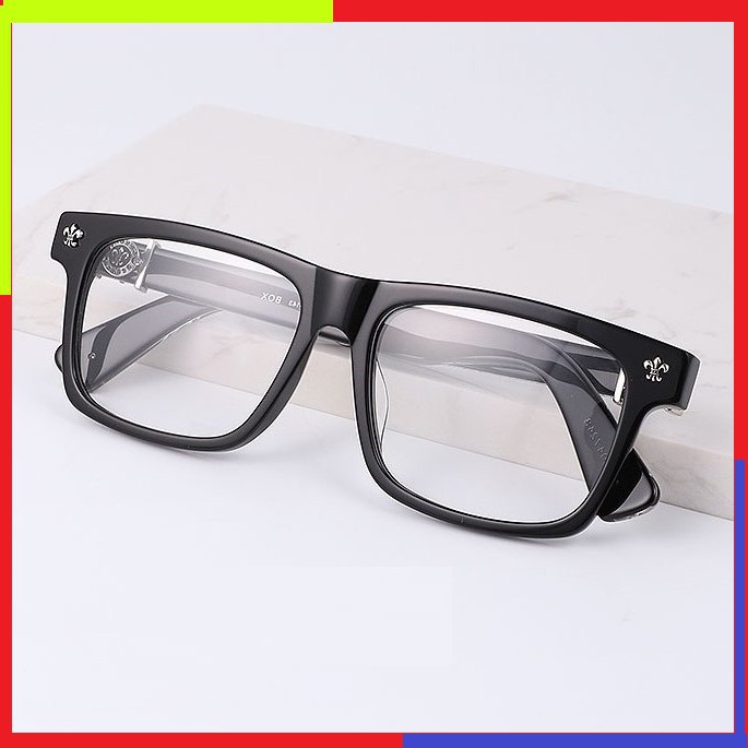 Kính giả  cận  Chorme Heart Cao Câp Unisex HOT TIK TOK 2022- kiểu dáng tinh tế sang trọng- kính mắt P&A