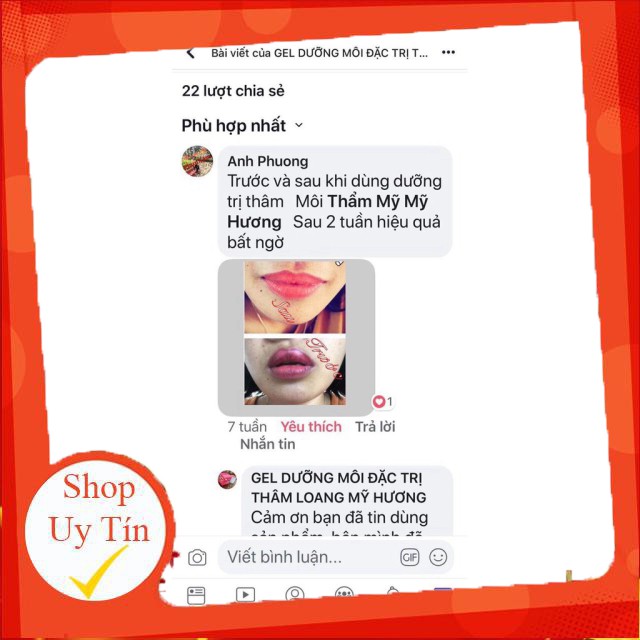 DƯỠNG MÔI MỸ HƯƠNG (Handmade) | BigBuy360 - bigbuy360.vn