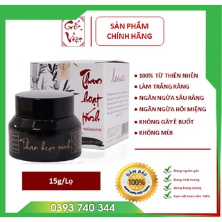 Tẩy trắng răng, Than hoạt tính làm trắng răng Gốc Việt, làm trắng răng 100% từ thiên nhiên, an toàn hiệu quả