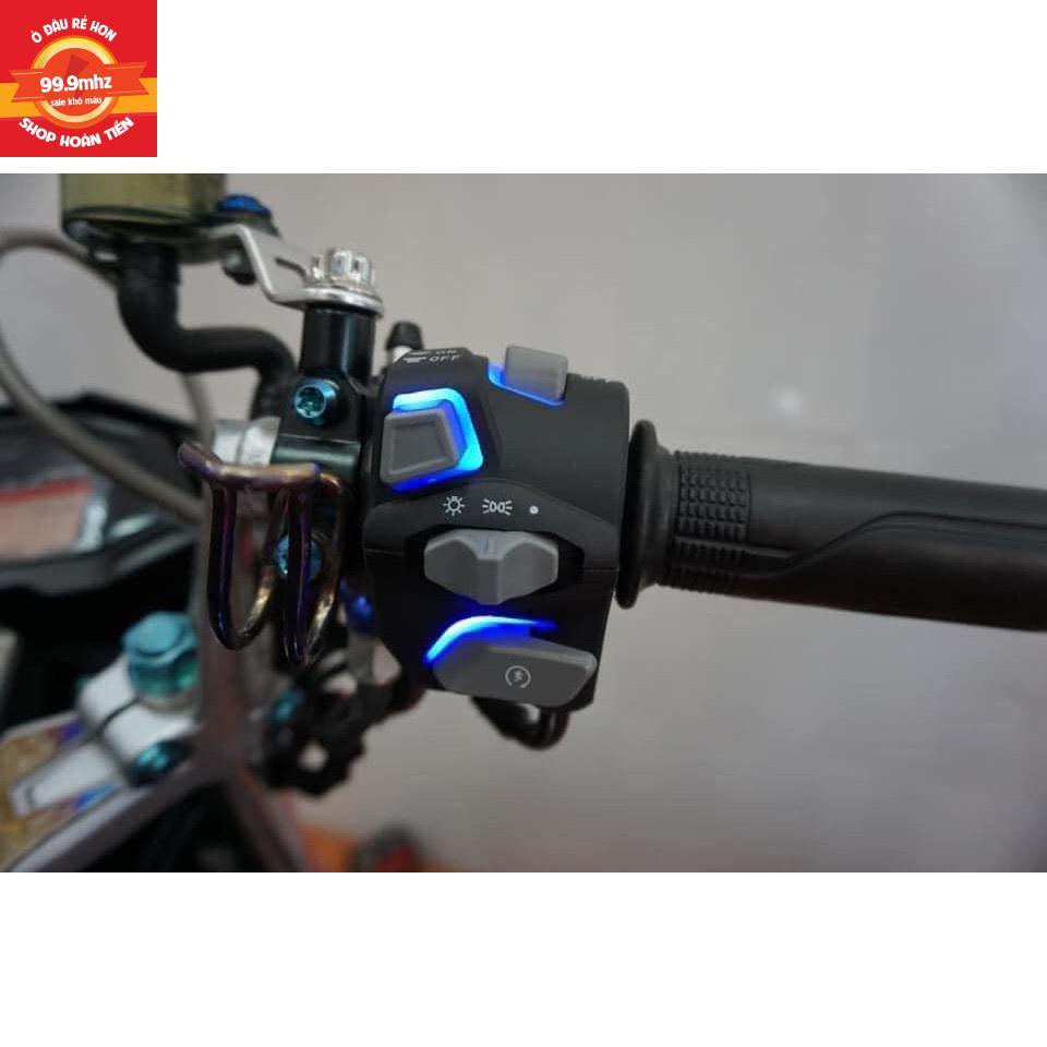 Cùm Công Tắc Led Light Master Sonic, Satria, Raider, Ex150 2019, Ex155, Vario, MSX, Sirius, Wave nhỏ