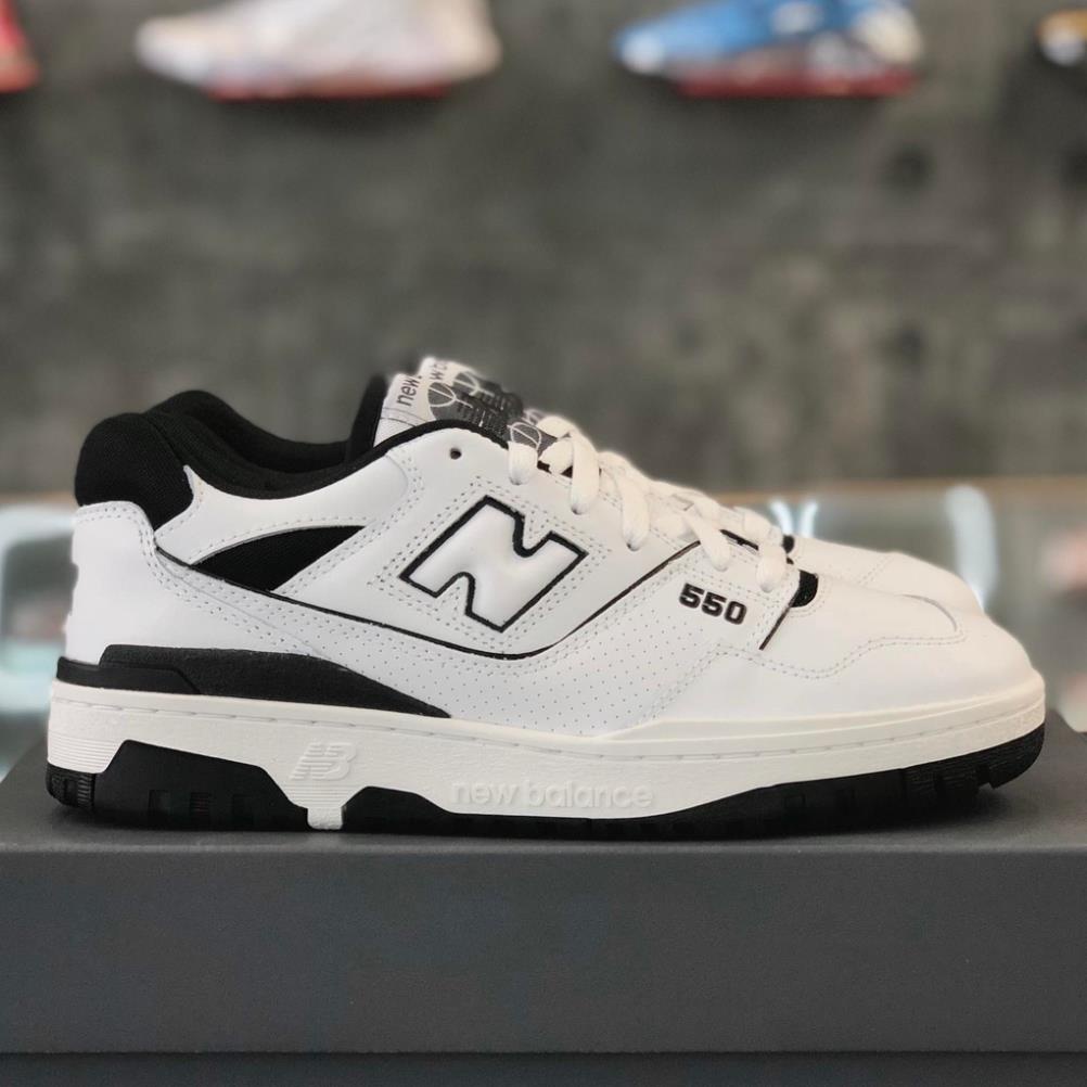 🍭 ⌨ Giày chính hãng NEW BALANCE 550 'WHITE BLACK' - BB550HA1