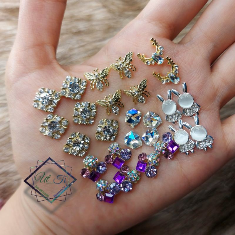 charm thỏ đá kute mã 45