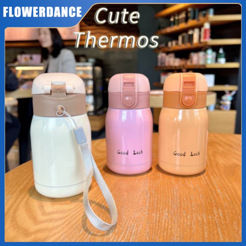 200Ml Thương Hiệu Mới Và Cao Chất Lượng Thép Không Gỉ Cốc Cà Phê Giữ Nhiệt Tumbler Máy Hút Chân Không Tumbler Nóng Lạnh Mini bình Nước Dễ Thương Flowerdance