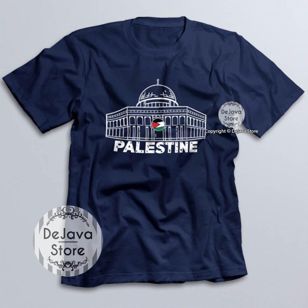 Áo Thun Hồi Giáo Palestine Al Aqsa The First Qibla Palestine Jerussalem 8181