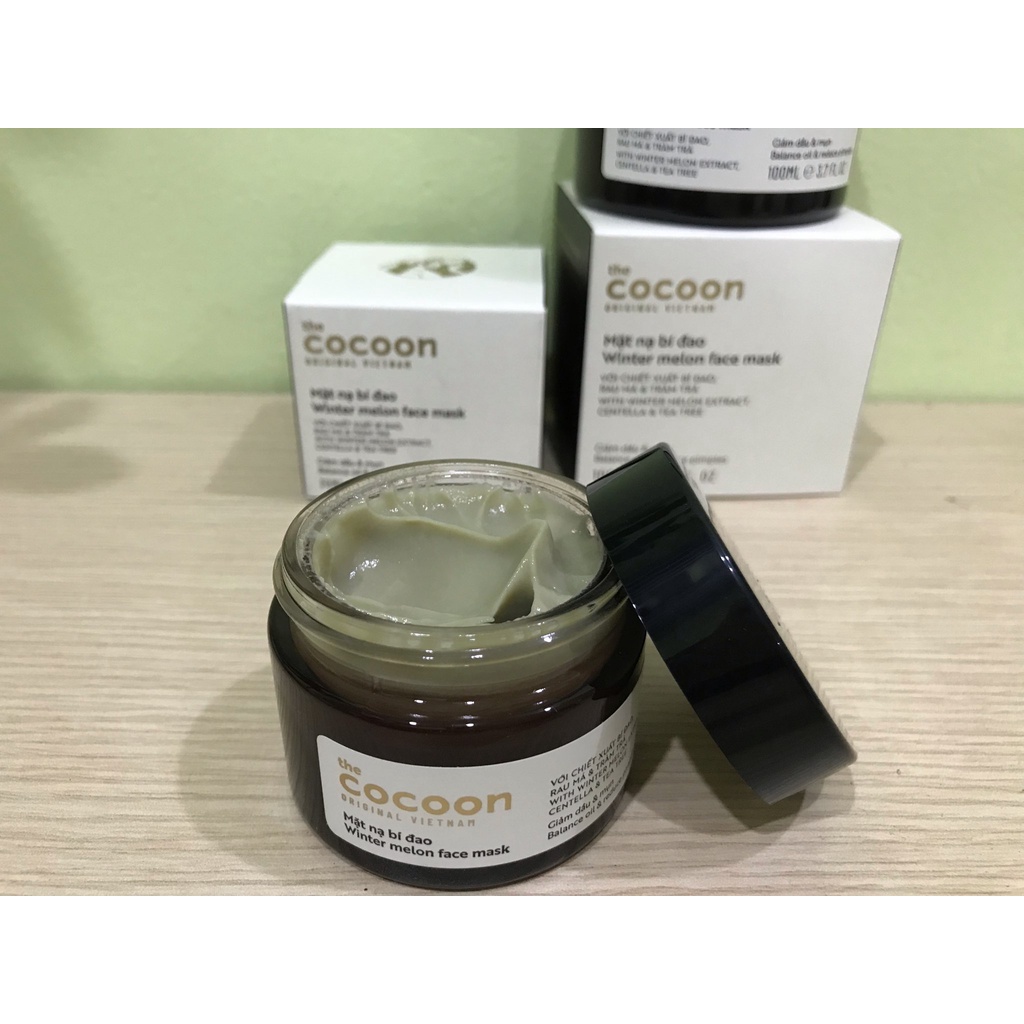 Mặt nạ bí đao cocoon - Mask bí đao Cocoon - Mặt nạ Cocoon 30/100 ml