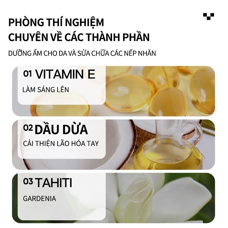 Kem Dưỡng Da Tay BAIMISS Cấp Ẩm Nuôi Dưỡng Và Làm Sáng Da 70ml