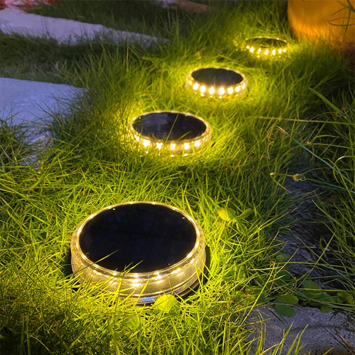 Đèn LED Cắm Cỏ Sân Vườn Năng Lượng Mặt Trời Trang Trí Biệt Thự Nhà Vườn, Ban Công, Lối Đi, Cầu Thang, Chống Nước IP65