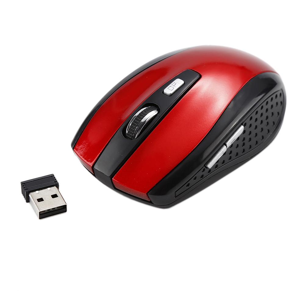 【COD】 2.4Ghz Wireless USB Optical Mouse Computer Gaming Mouse Gamer Mice 6 keys For Laptop Desktop PC