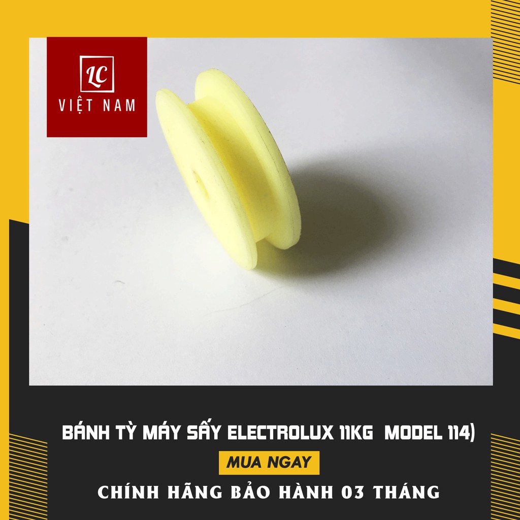 Bánh tỳ máy sấy Eectrolux 11kg , ( model 114)