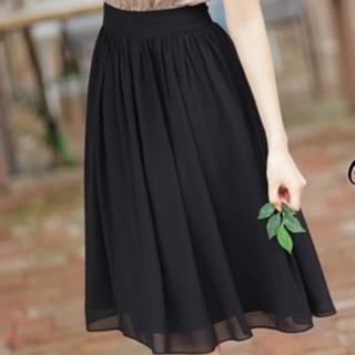 Chân váy voan dài 65cm; 85cm; Yura Store VHS038 công sở hoặc dạo phố